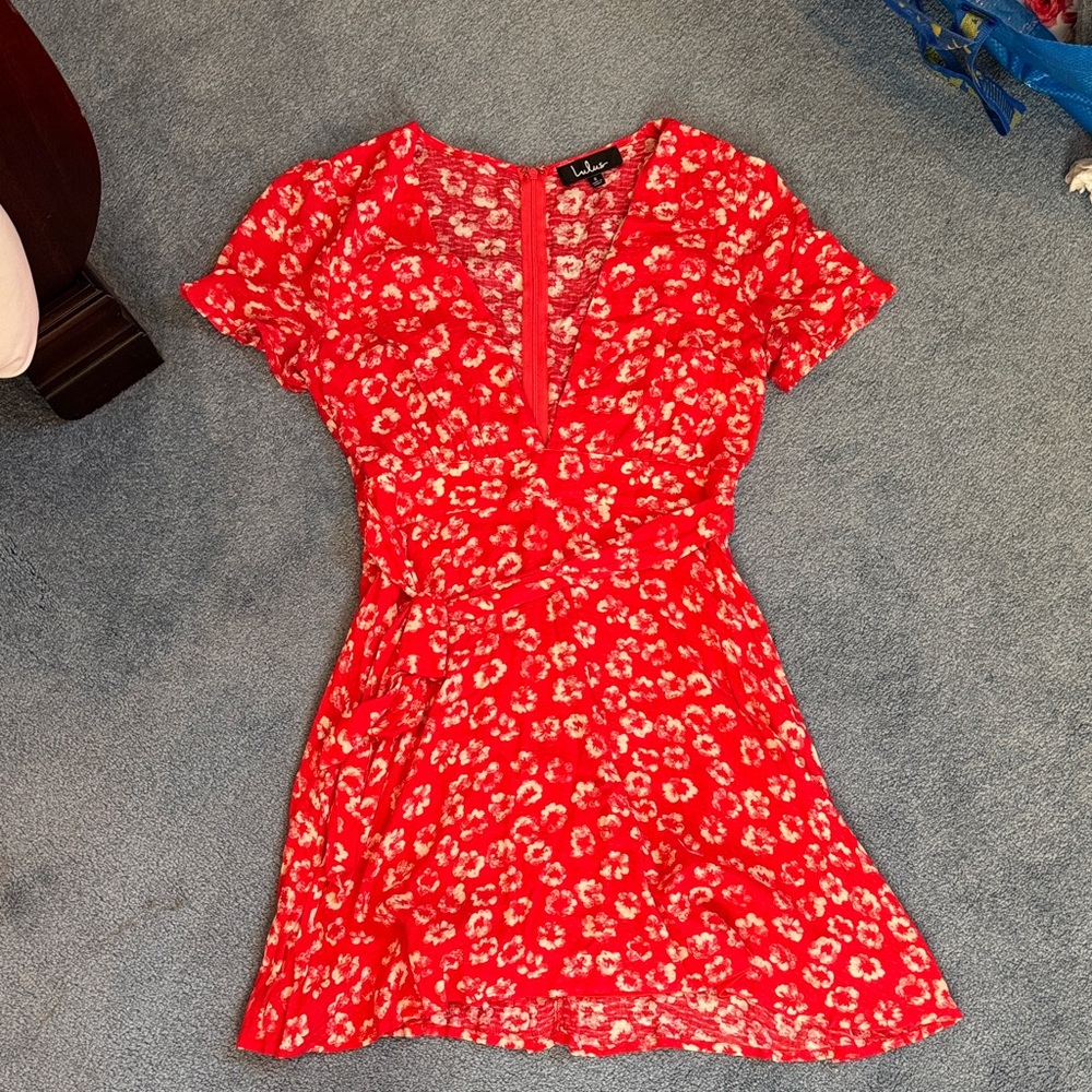 Lulu's Floral Mini Dress